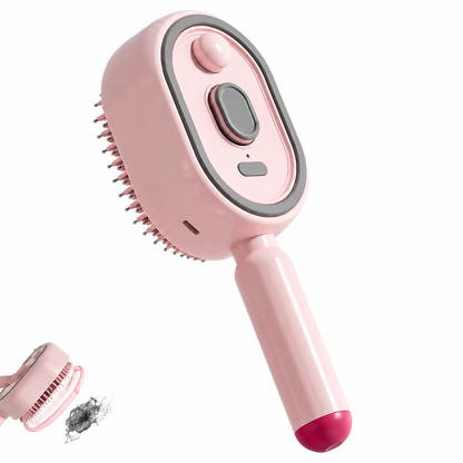 Electric Mist Hair Comb – Detangling, Massage & Anti-Frizz